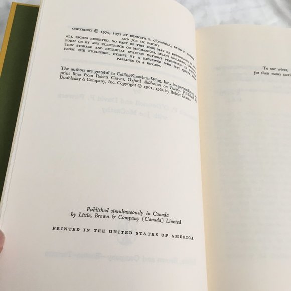 Johnny We Hardly Knew Ye Coffee Table Book - Picture 7 of 7